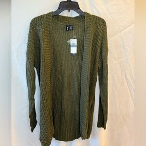 Ultra Flirt Olive Knit Sweater